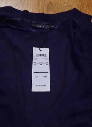 Кардиган свитер с завязкой zero размер eur44/l-xl5 фото