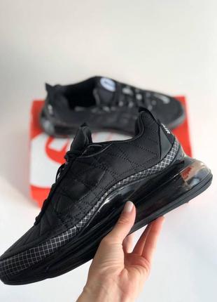 Зимние кроссовки nike air max 720 black winter (термо)9 фото