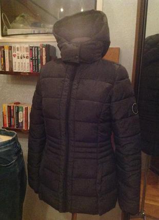 Тёплая куртка с капюшоном бренда takko fashion, р. 46-484 фото