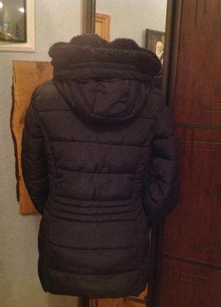 Тёплая куртка с капюшоном бренда takko fashion, р. 46-486 фото