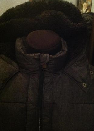 Тёплая куртка с капюшоном бренда takko fashion, р. 46-487 фото