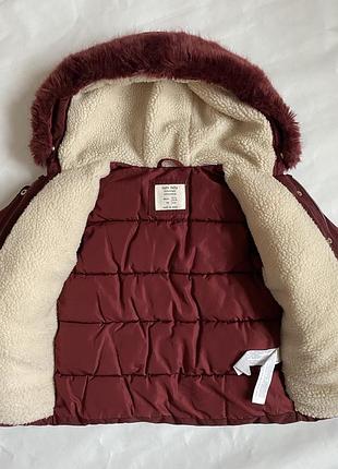 Куртка zara на дівчинку 3-4 роки 4