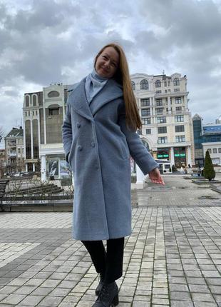 Тёплое пальто осень-зима 2021