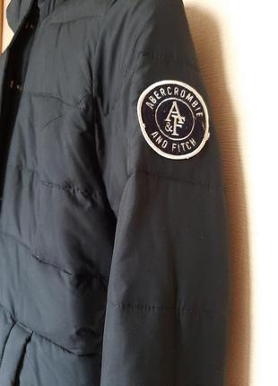Мега крутой пуховик,куртка abercrombie&fitch.xs.s..4 фото