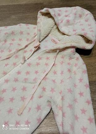 Теплый женский кигуруми, слип, пижама.