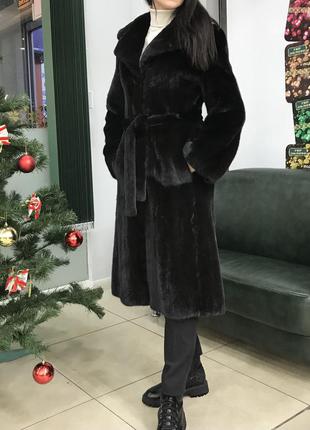 Шуба норка. норкова шубка