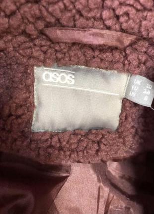 Куртка  мех asos. 8