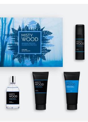 Подарунковий набір чоловічий misty wood bosque místico , іспанія. хіт продажів !1 фото