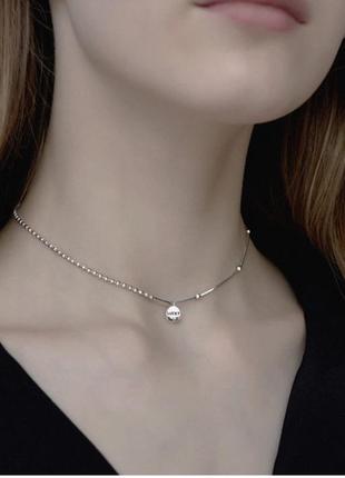 Стильний мінімалістичний ланцюжок з підвіскою