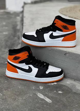 Кросівки air jordan retro 1 зима5 фото