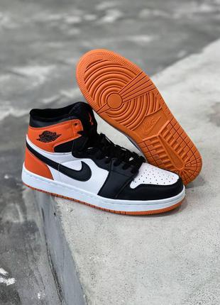 Кросівки air jordan retro 1 зима3 фото