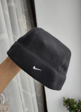 Шапка nike golf вінтаж флісова спортивна шапка біні nike 55-594 фото