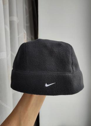 Шапка nike golf винтаж флисовая спортивная шапка бини nike 55-591 фото