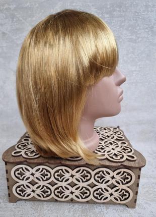 Парик пшеничный каре короткий парик блонд с челкой олег винник руссый с челкой