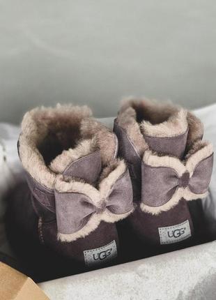 Женские ugg фиолетовые низкие5 фото