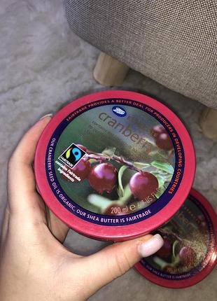 Скраб масло boots cranberry для тіла крем набір олія
