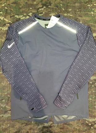 Лонгслив nike running division flyknit , оригінал, розмір м