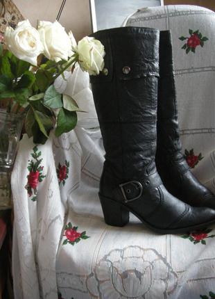 Супер чоботи"limsligbt"р. 38,100%шкіра,устілка-27см.