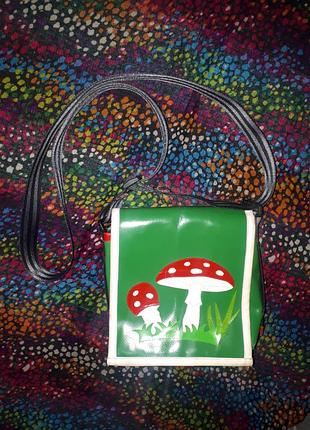 Сумка з мухоморами🍄💚🍄!