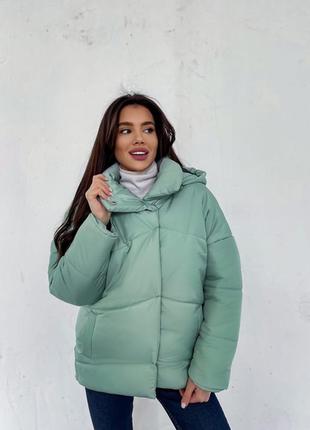 Куртка матовая стильная модная яркая