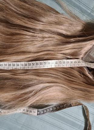 Парик накладка 100% натуральный  волос8 фото