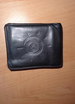 Шкіряний гаманець moon