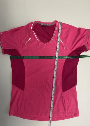Спортивная футболка розово-неоновая фуксия  karrimor run / р.143 фото