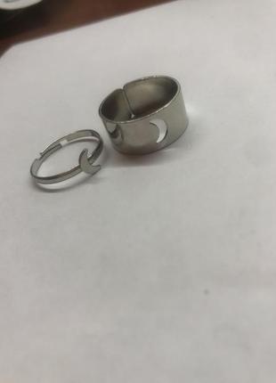 Парные кольца «луна»