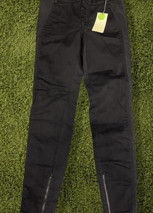 Stella mccartney дизайнерські чорні джинси, брюки класичні джинси2 фото