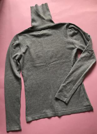 Водолазка гольф сірого кольору