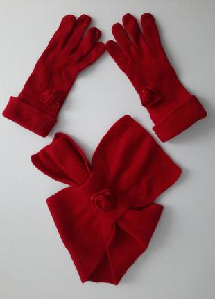 Перчатки и шарф шерсть ангора италия.
sela1 фото