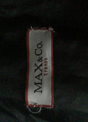 Элегантное шерстяное (80%) пальто бренда max&co линия max mara, италия8 фото