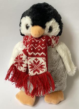 Красивейший новогодний пингвин и олень4 фото