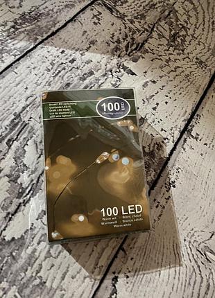 Гирлянда светодиодная нить 100 led нидерланды