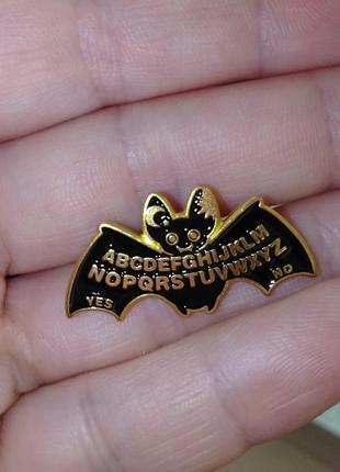 Металевий значок кажан значок кажан летюча миша