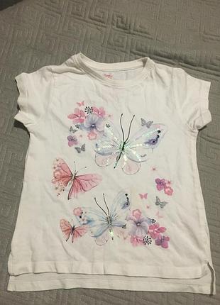 Футболочка на девочку 6-7 лет