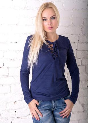 Кофта со шнуровкой