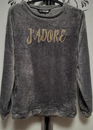 Пижама женская тёплая плюшевая