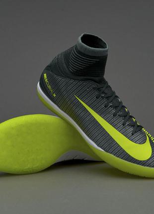 Бутси футбольні для гри в залі дет. nike jr mercurialx proximo ii cr7 ic (арт. 852499-376)3 фото