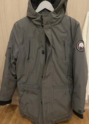 Тёплая мужская зимняя куртка