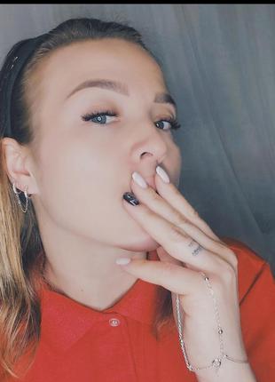 🔥серьги серёжки серебряные