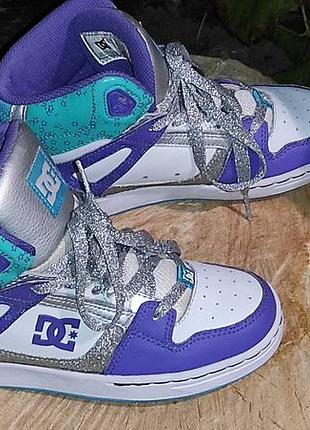 Dc shoes ~фірмові черевики шкіряні кросівки ~ ідеал р 36