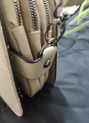 Женская сумка клатч с длинной ручкой4 фото