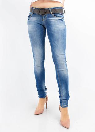Женские джинсы replay с низкой посадкой синие