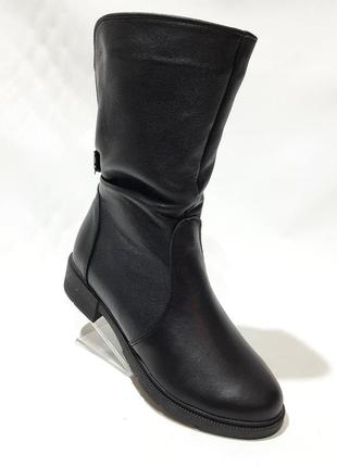 36,38,41 женские кожаные сапоги
