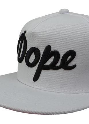 Кепка белая dope