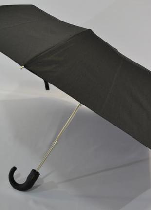 Мужской зонт полуавтомат на 10 карбоновых спиц системы от фирмы "bellissimo"4 фото