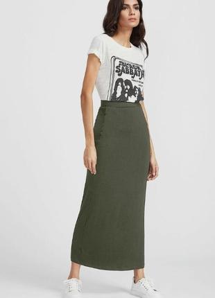 Спідниця максі шерсть