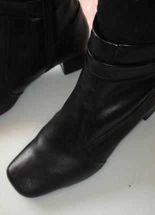 Clarks кожаные туфли, ботинки, полусапожки 7 d , стелька 27 см, сделаны в индии2 фото