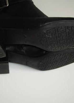 Clarks кожаные туфли, ботинки, полусапожки 7 d , стелька 27 см, сделаны в индии5 фото